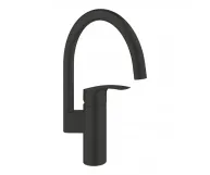 Змішувач для кухні одноважільний Grohe Eurosmart,  чорний матовий (332022433)