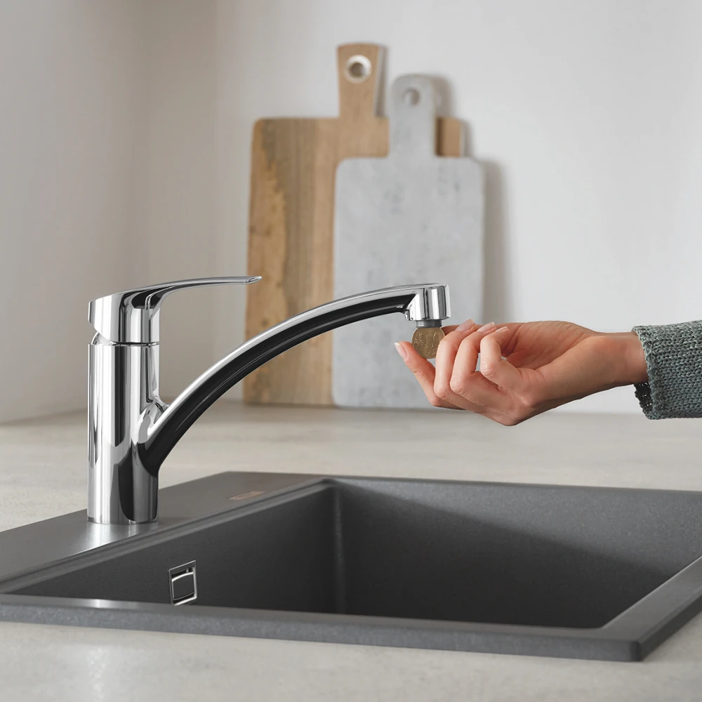 Смеситель для кухни Grohe Eurosmart New, хром (33281003) Фото - 5