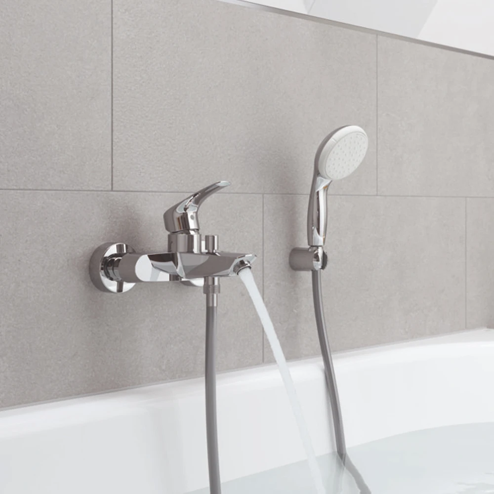 Змішувач для ванни Grohe Eurosmart New, хром (33300003) Фото - 4