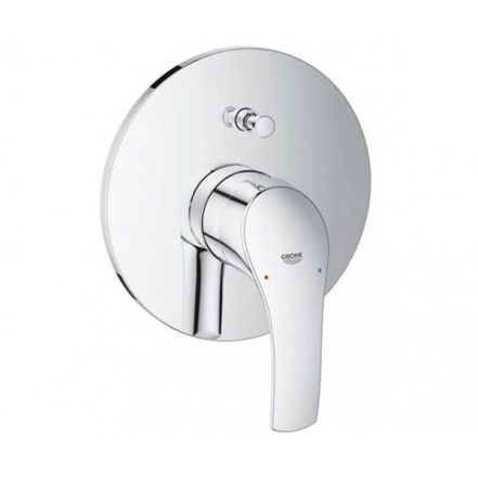 Смеситель для ванны скрытого монтажа Grohe Eurosmart, наружная часть, хром (33305002)