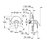 Змішувач для душу Grohe Eurosmart New (33556003) Фото - 2