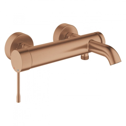 Смеситель однорычажный для ванны Grohe Essence, теплый закат солнца матовый (33624DL1)