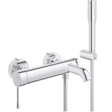 Смеситель для ванны Grohe Essence New с душевым гарнитуром, хром (33628001)