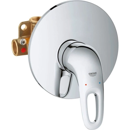 Змішувач для душа Grohe Eurostyle, одноважiльний, вбудований без підключення шланга (33635003)