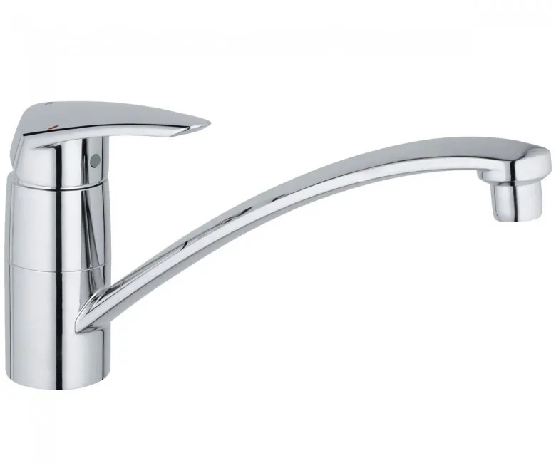 Смеситель однорычажный для кухни Grohe EURODISC NEW (гибкая подводка), хром (33770001)