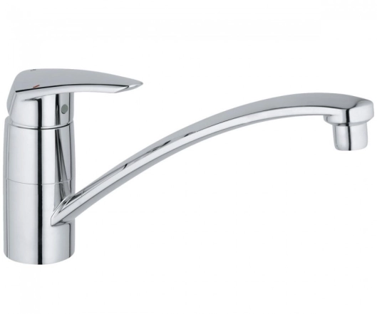 Смеситель однорычажный для кухни Grohe EURODISC NEW (гибкая подводка), хром (33770001)