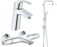 Комплект смесителей Grohe EuroSmart, хром (34102TS)