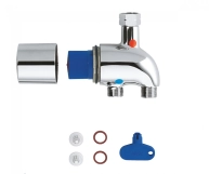 Термостат Grohe Grohtherm Micro для установки під умивальник, хром (34487000) Фото - 3