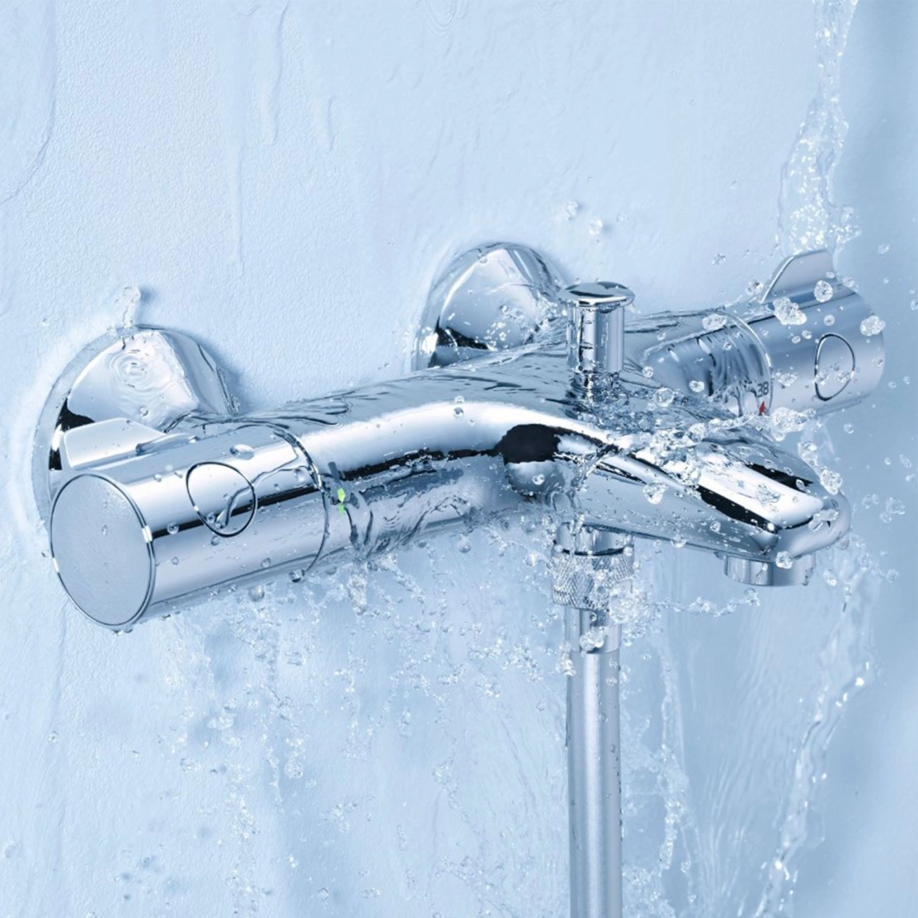 Смеситель термостатический для ванны Grohe Grohtherm 800 34567000 Фото - 4