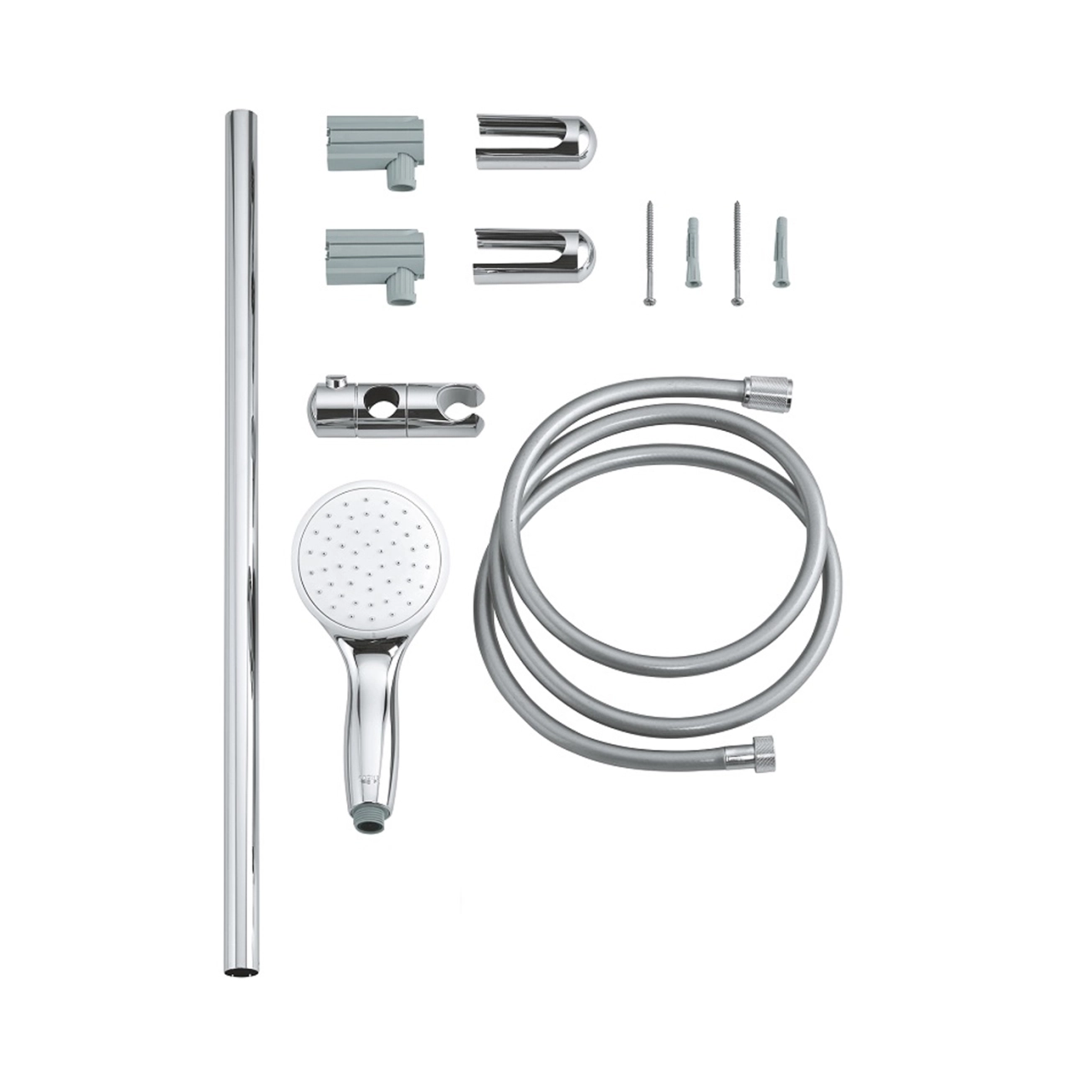 Змішувач для ванни Grohe Grohtherm 800 34567000 з душовим гарнітуром 27948001 (34567001) Фото - 3