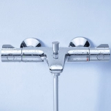 Змішувач для ванни Grohe Grohtherm 800 34567000 з душовим гарнітуром 27948001 (34567001) Фото - 7