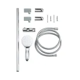 Смеситель для ванны Grohe Grohtherm 800 34567000 с душевым гарнитуром 27948001 (34567001) Фото - 3