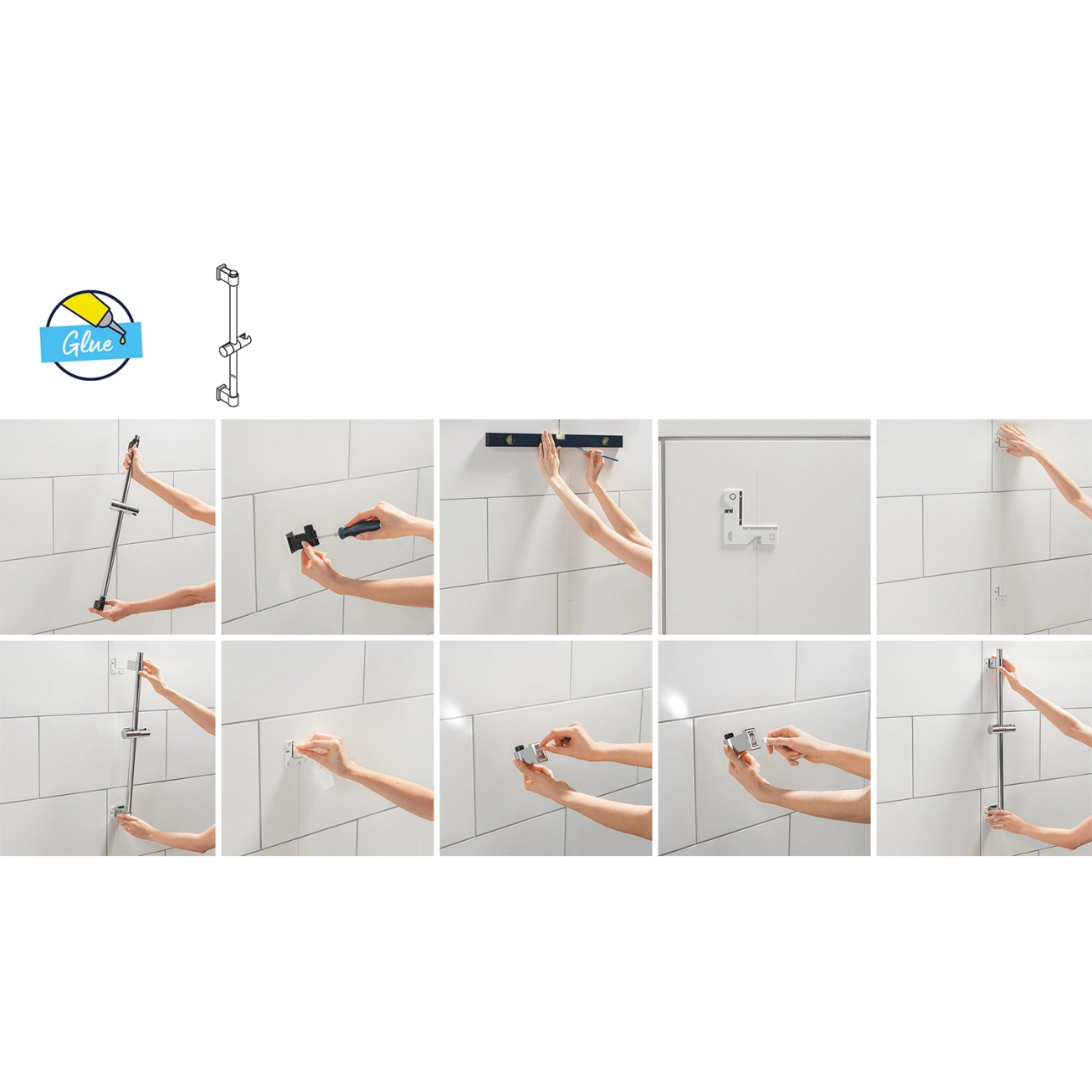 Смеситель термостатический для душа Grohe QuickFix Precision Start 34597001 Фото - 7