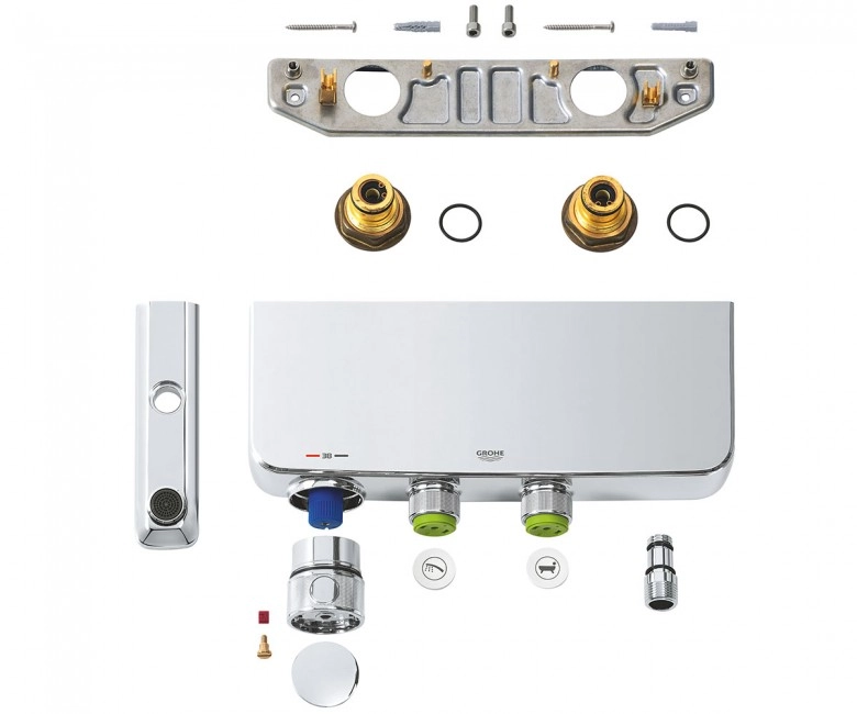 Термостат для ванни Grohe Grohtherm SmartControl (34718000) Фото - 3