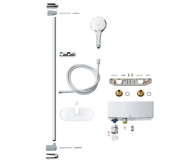 Термостат для душу Grohe GRT SmartControl і душовий гарнітур Euphoria 110 Massage (34721000) Фото - 3