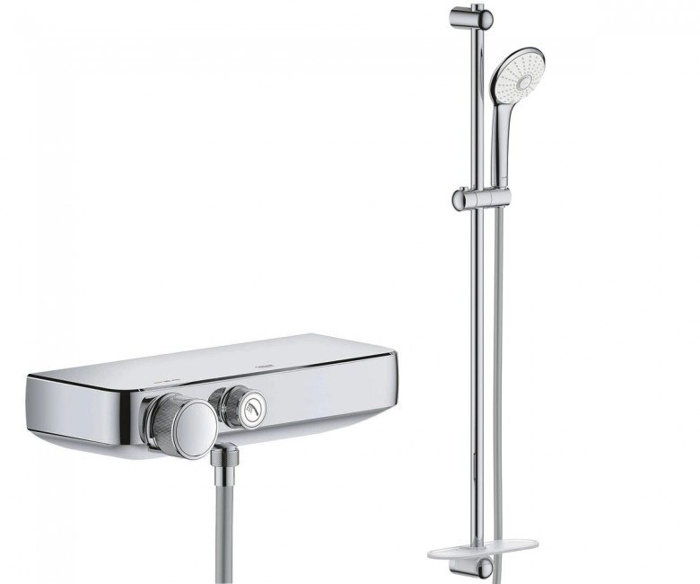 Термостат для душу Grohe GRT SmartControl і душовий гарнітур Euphoria 110 Massage (34721000) Фото - 4