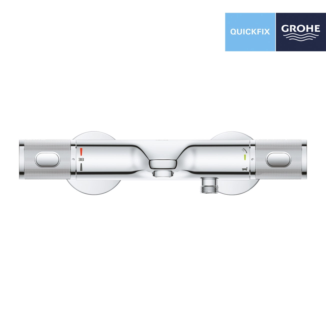 Змішувач термостатичний для ванни Grohe QuickFix Precision Feel 34788000 Фото - 2