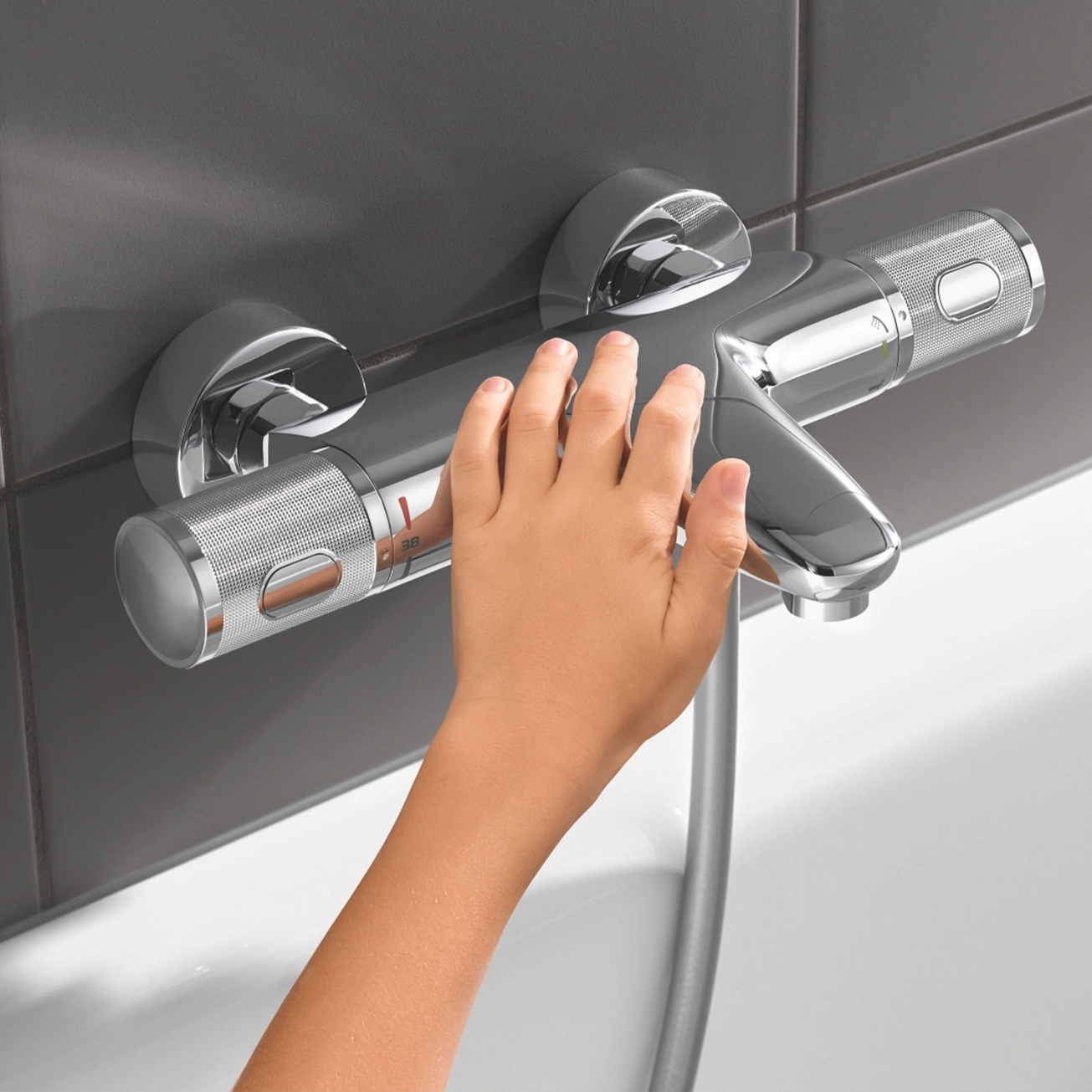 Змішувач термостатичний для ванни Grohe QuickFix Precision Feel 34788000 Фото - 6