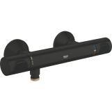 Смеситель для душа с термостатом Grohe Grohtherm 500, черный матовый (347932430)