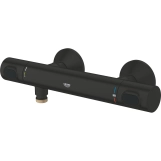 Смеситель для душа с термостатом Grohe Grohtherm 500, черный матовый (347932430) Фото - 3