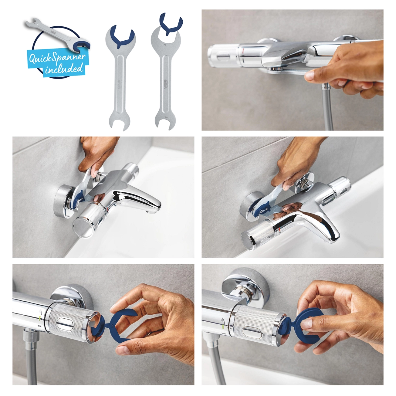 Змішувач термостатичний для душу Grohe QuickFix Precision Flow 34805001 Фото - 12