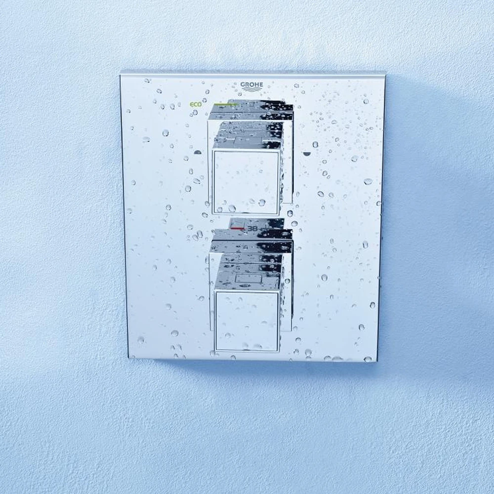 Душова система прихованого монтажу з термостатом Grohe Grohtherm Cube 34868000 Фото - 2