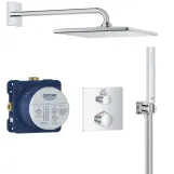 Душевая система скрытого монтажа с термостатом Grohe Grohtherm 34870000