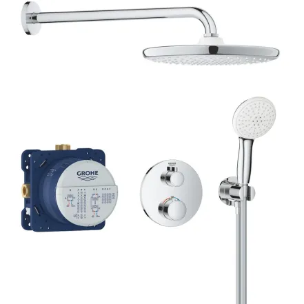 Душова система прихованого монтажу з термостатом Grohe Grohtherm 34872000