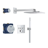 Душевая система скрытого монтажа термостатическая Grohe QuickFix Precision SmartControl Cube 34875000