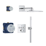 Душевая система скрытого монтажа термостатическая Grohe QuickFix Precision SmartControl Cube 34875000 Фото - 2