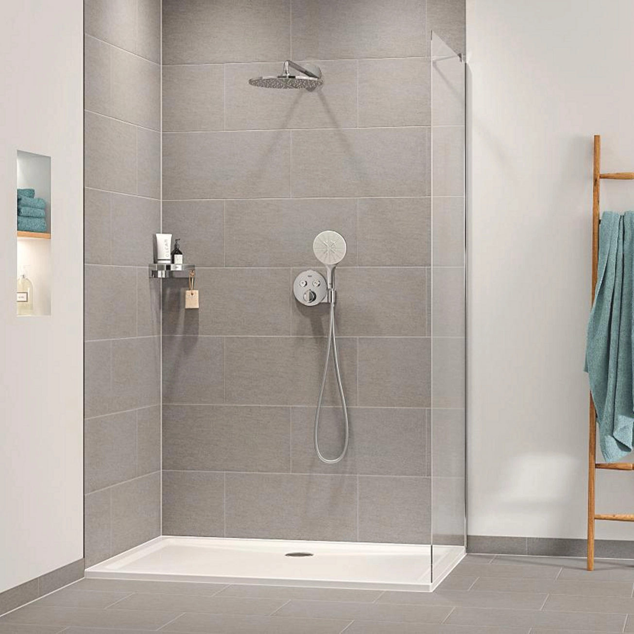 Душова система прихованого монтажу термостатична Grohe QuickFix Precision SmartControl 34877000 Фото - 8