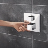 Душова система прихованого монтажу Grohe QuickFix Precision Cube Vitalio Rain Mono 310 Cube 34879000 Фото - 4