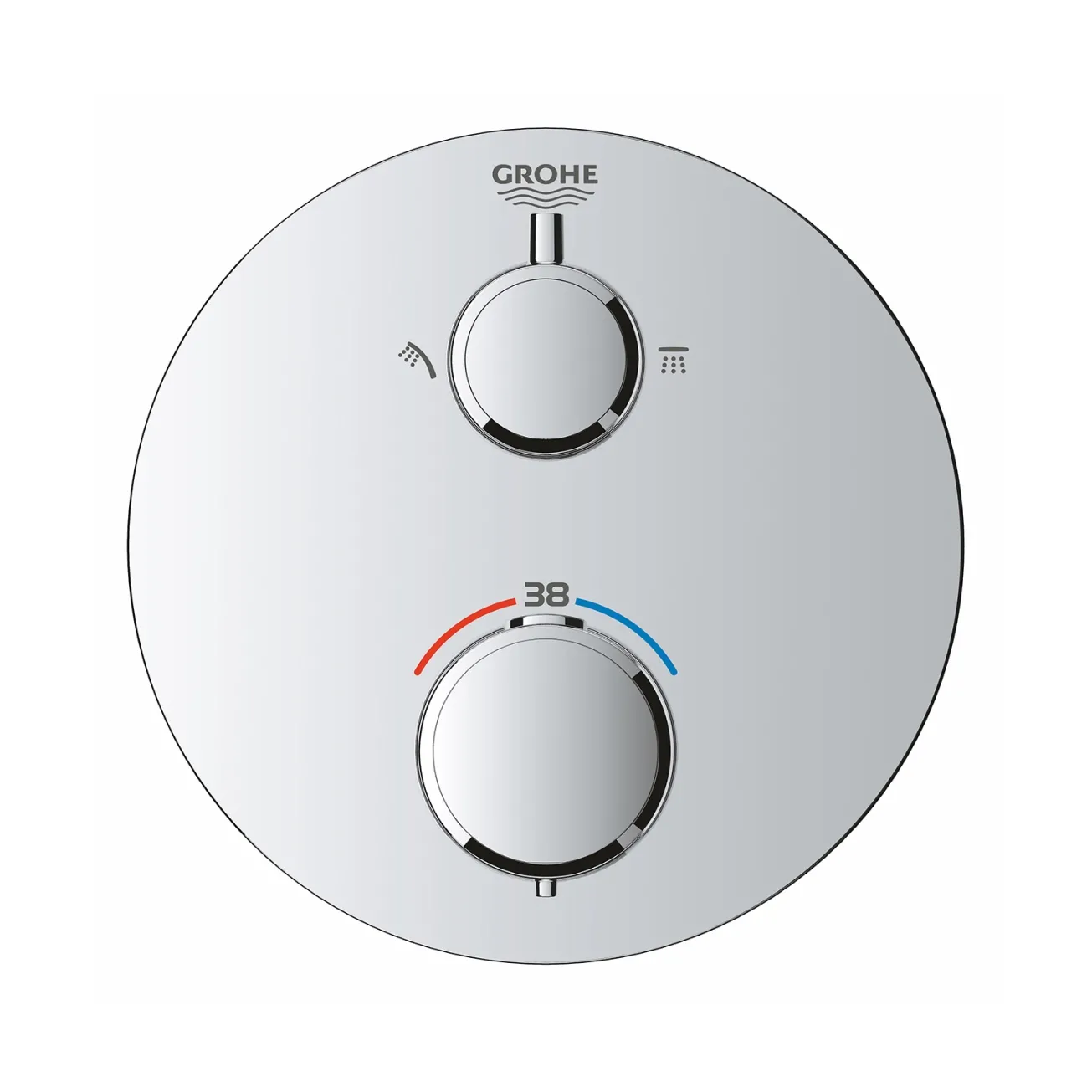 Душевая система скрытого монтажа термостатическая Grohe QuickFix Precision с Vitalio Rain Mono 310 34880000 Фото - 4