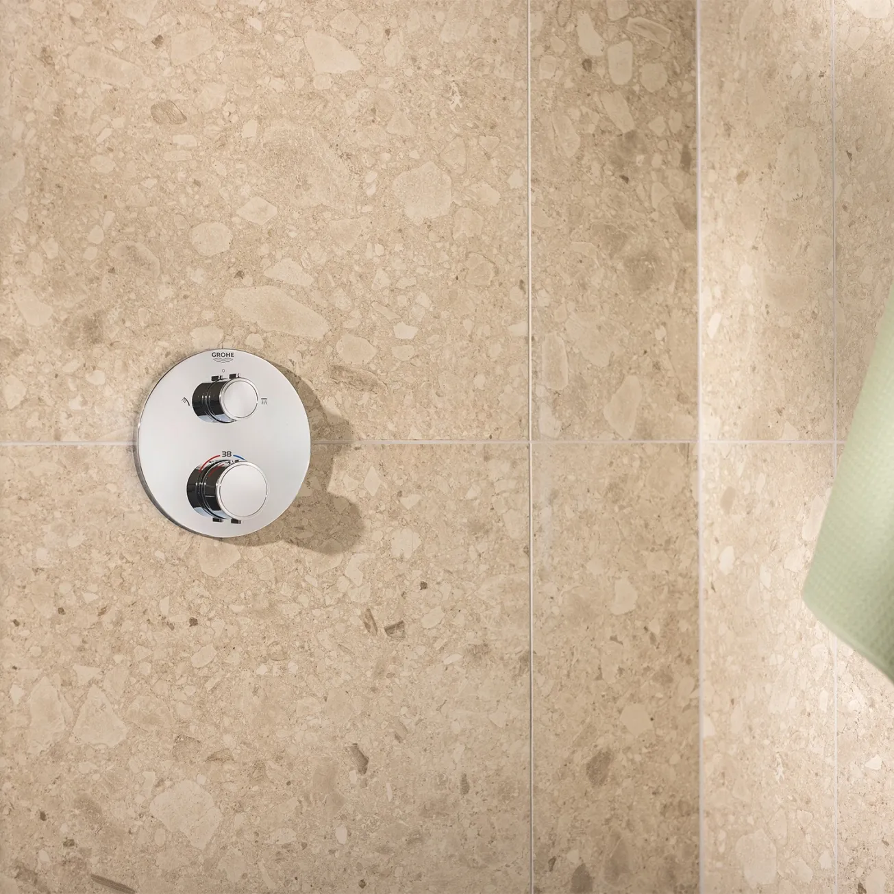 Душевая система скрытого монтажа термостатическая Grohe QuickFix Precision с Vitalio Rain Mono 310 34880000 Фото - 5