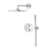 Душова система прихованого монтажу термостатична Grohe QuickFix Precision з Vitalio Rain Mono 310 34880000 Фото - 3