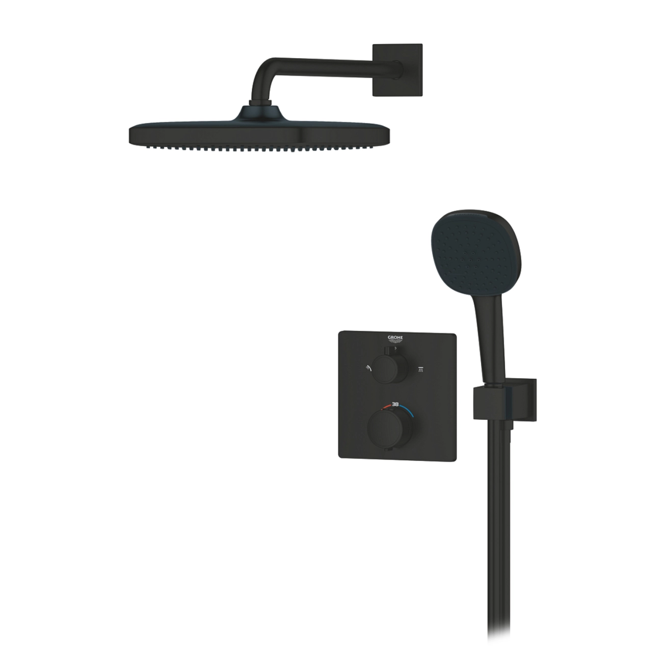 Душова система термостатична Grohe QuickFix Precision з Vitalio Comfort 250 348822430 Фото - 3