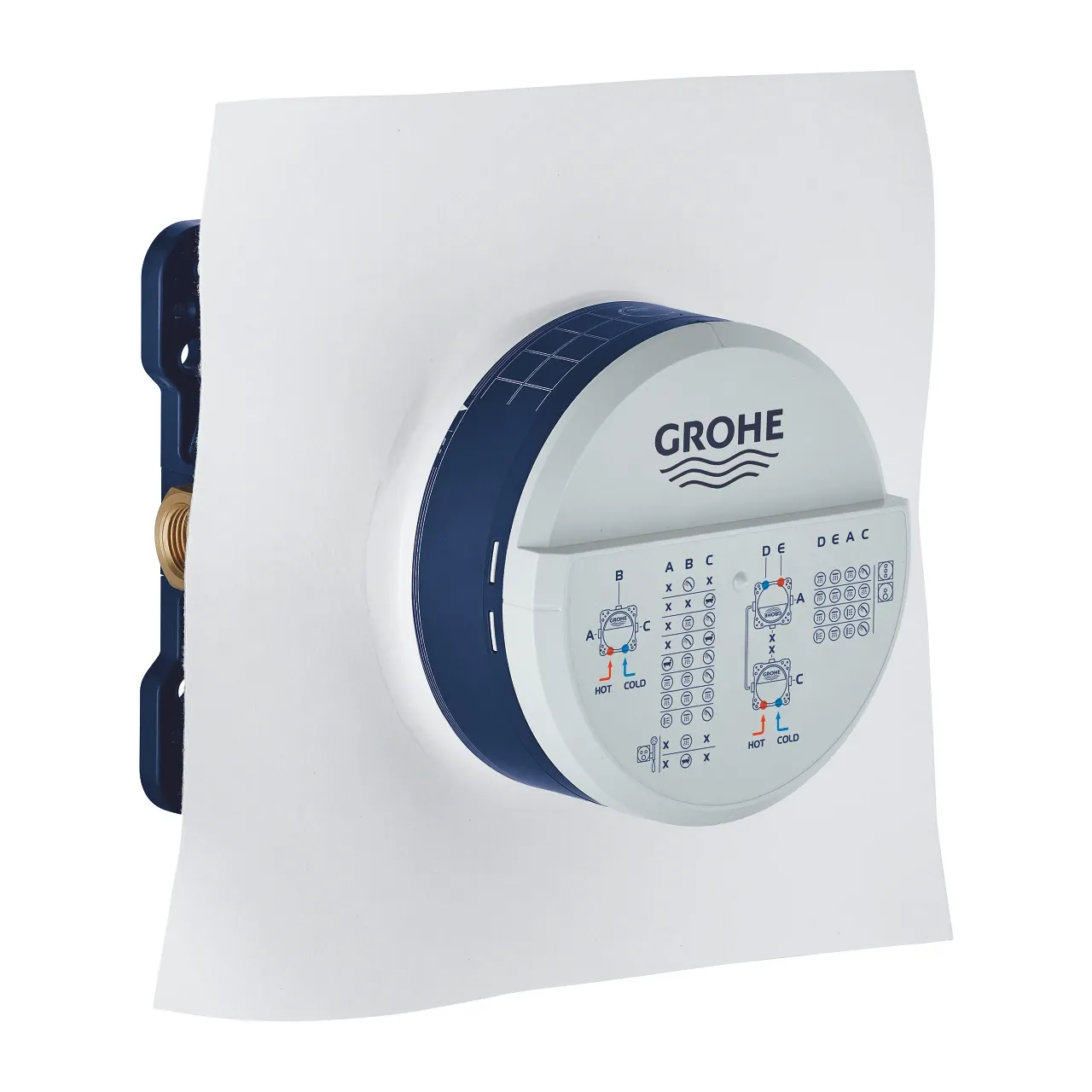 Внутрішня частина змішувача прихованого монтажу GROHE Rapido SmartBox (35604000) Фото - 1