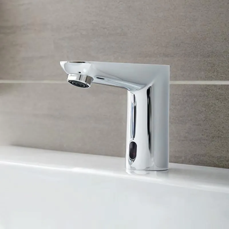 Смеситель для умывальника Grohe Euroeco CE без смешивания 6V, хром (36271000) Фото - 1