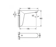 Инфракрасная электроника для раковины Grohe Euroeco Cosmopolitan 6V (36274000) Фото - 1