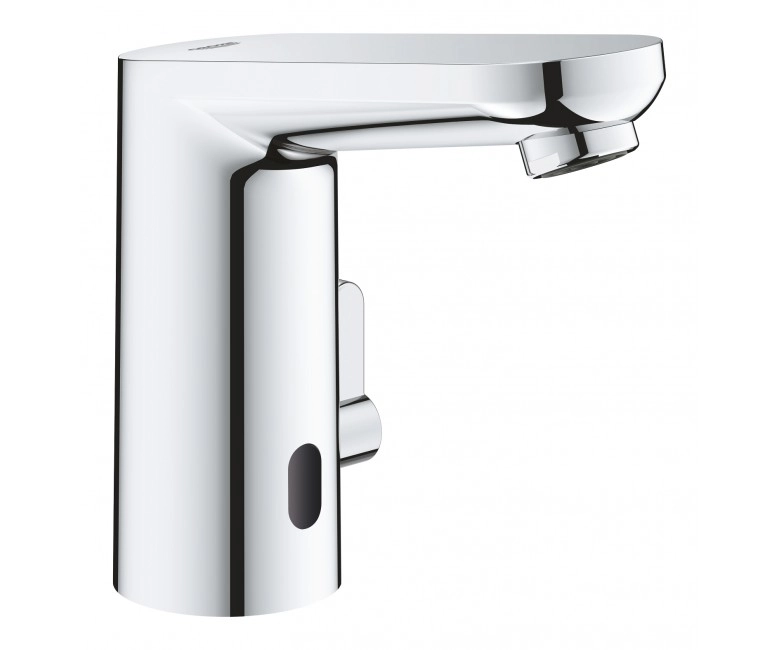 Змішувач для умивальника електронний Grohe Eurosmart Cosmopolitan E з адаптером 100-230V, хром, аналог 36325001 (36325002)