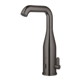 Змішувач для умивальника Grohe Essence E інфрачервоний 1/2, hard graphite (36445A00) Фото - 3