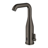 Смеситель для умывальника Grohe Essence E инфракрасный 1/2, brushed hard graphite (36445AL0) Фото - 3