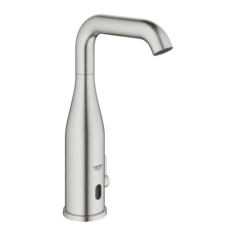 Змішувач для умивальника Grohe Essence E інфрачервоний 1/2, supersteel (36445DC0)