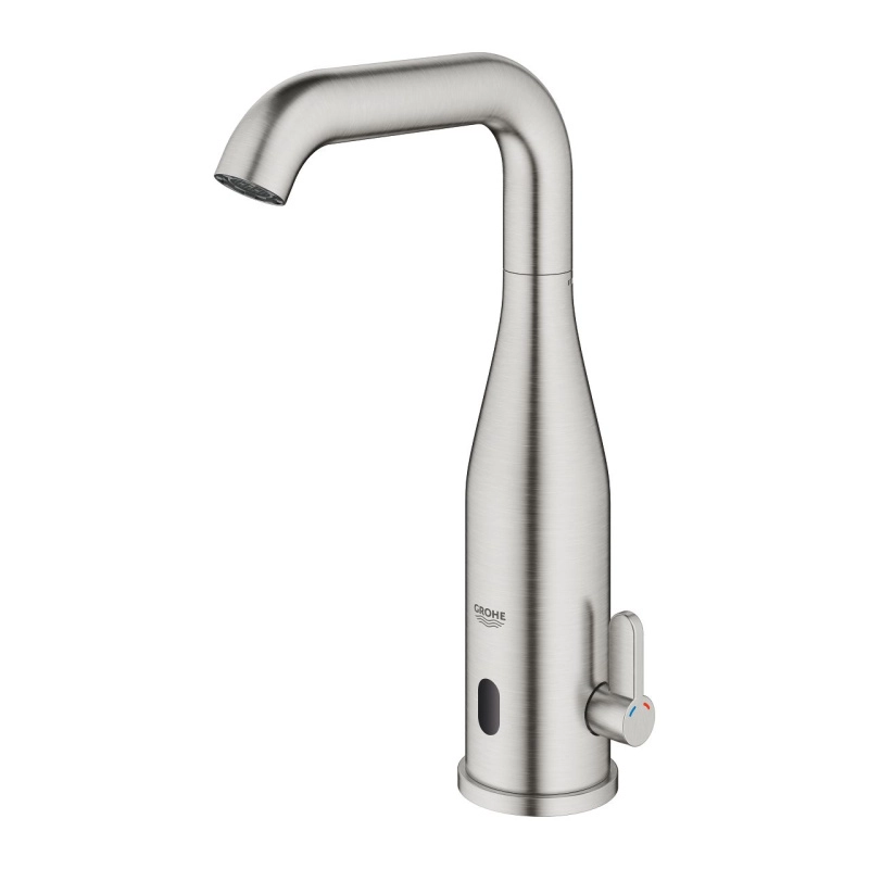 Змішувач для умивальника Grohe Essence E інфрачервоний 1/2, supersteel (36445DC0) Фото - 3