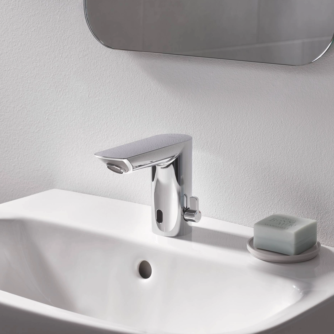Смеситель бесконтактный для раковины Grohe Bau Cosmopolitan E 36451000 Фото - 9