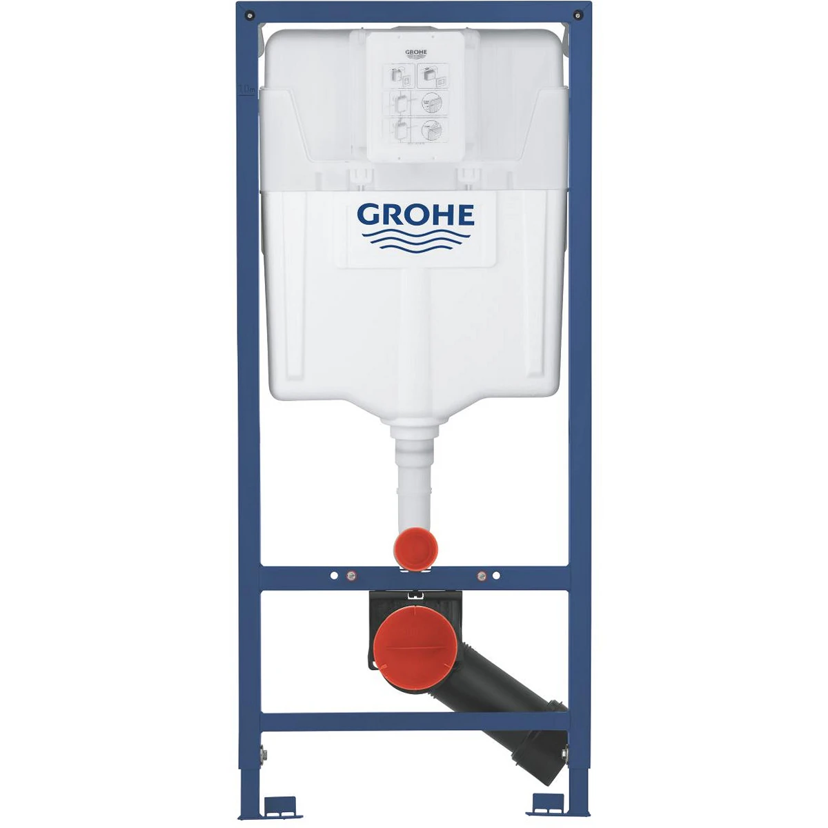 Інсталяція для унітаза Grohe Rapid SL 1,13м з кріпленням (38536001) Фото - 1