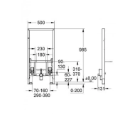 Инсталляции для биде Grohe Rapid SL (38545000) Фото - 1