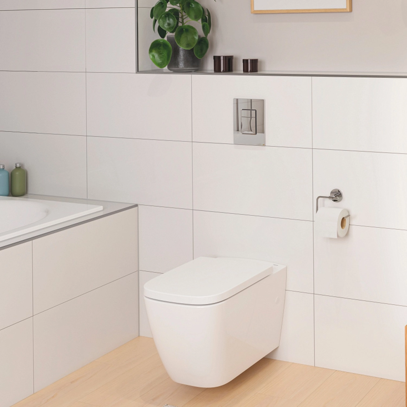 Інсталяція для унітаза Grohe Rapid SL 38772001 з клавішею Skate Cosmopolitan хром Фото - 5