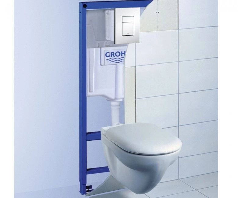 Инсталляция для подвесного унитаза, 5в1 GROHE Rapid SL (38827000) Фото - 2