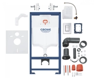 Инсталляция для подвесного унитаза, 5в1 GROHE Rapid SL (38827000) Фото - 8